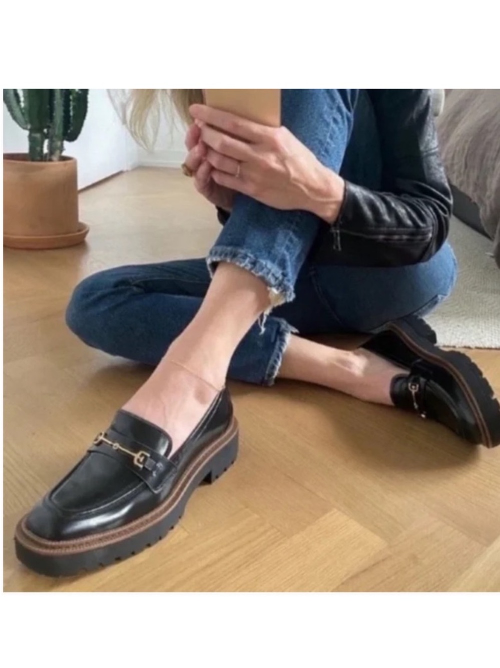 Sam Edelman Laurs Lug sole 
Platform loafers Size 9.5 New/no box